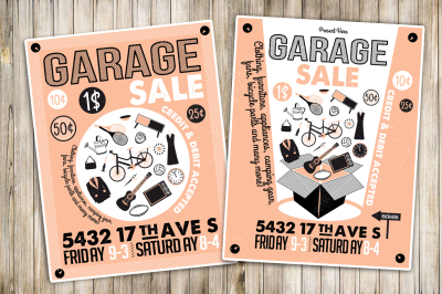 Garage Sale Flyer Poster(6)