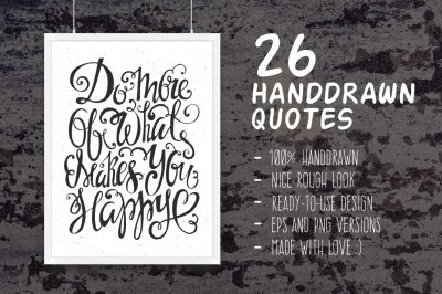 26 Handdrawn Romantic Posters