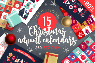 80% OFF - 15 Advent Calendars