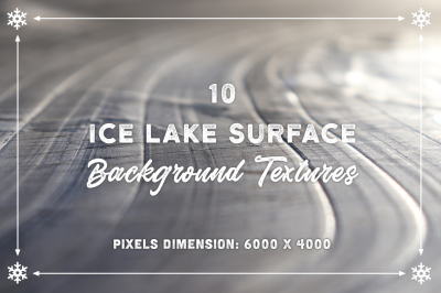 10 Ice Lake Surface Background Textures