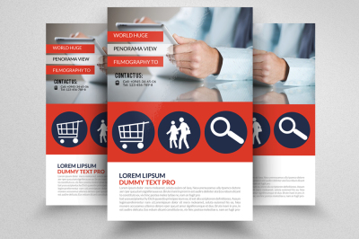 Unique Corporate Flyer Template