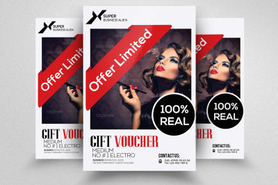 A4 Fashion Flyer Template/ Business