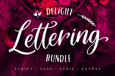 Delight Lettering Bundle