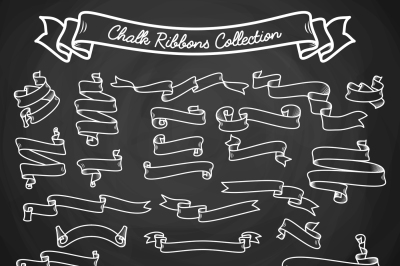 26 Unic chalk ribbons!