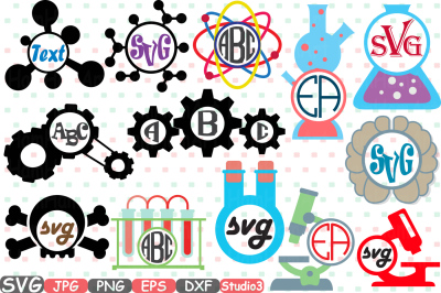 400 110445 3ceef61920a1af9a44e12a8e8f529c7ab44aaf3b science school circle cutting file svg digital clip art graphic personal commercial use monograme printable silhouette cricut cuttable studio3 crazy chemical atom 242s