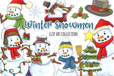 Winter Snowmen Collection