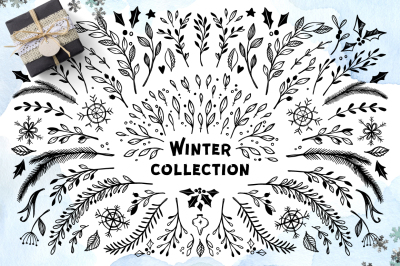 Winter collection. Merry Christmas