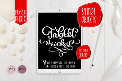 Tablet iPad Pro Mock Up Set