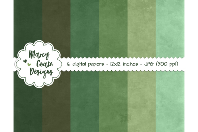 Chalkboard Backgrounds in Shades of Green
