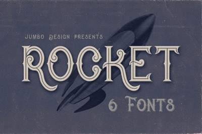 Rocket- Vintage Style Font