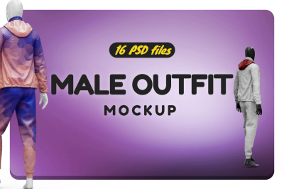 Male Outfit Vol.2 Mockup