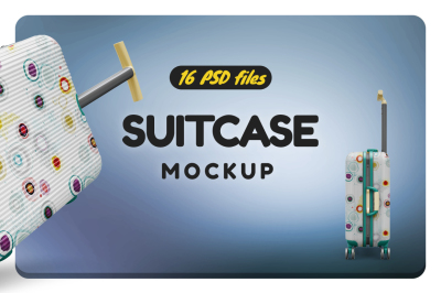 Bag Suitcase Vol.1 Mockup