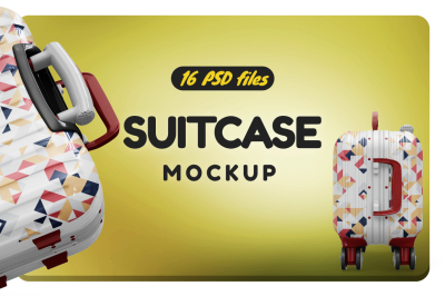 Bag Suitcase Vol.3 Mockup
