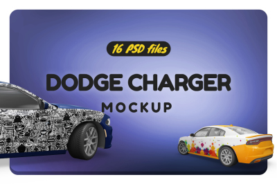 Dodge Charger Mockup