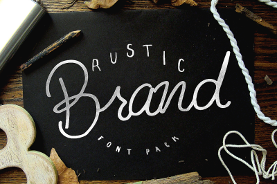 Rustic Brand - 5 Font Pack