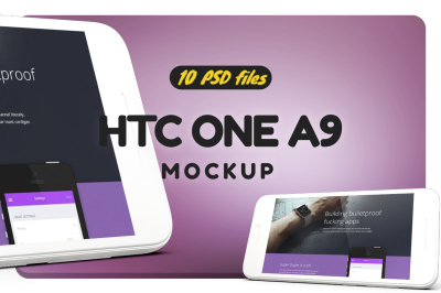 HTC One A9 Mockup