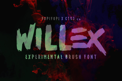 Willex Brush Font