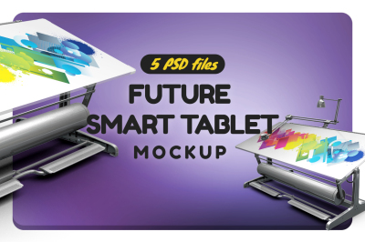 Future Smart Tablet Mockup