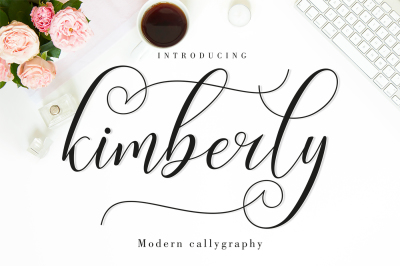 New Update! Kimberly Script | 3 Font