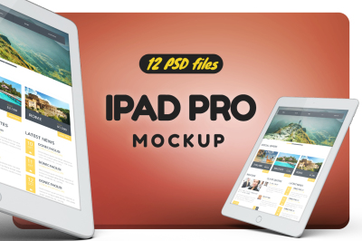 iPad Pro 9.7 Mockup Vol.2