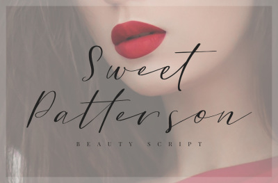Sweet Patterson - Beauty Font