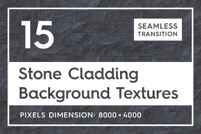 15 Seamless Stone Cladding Background Textures