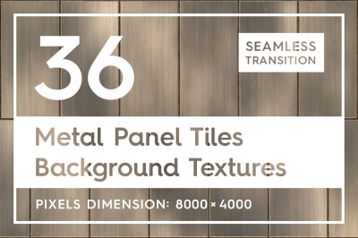 36 Metal Panel Tiles Background Textures