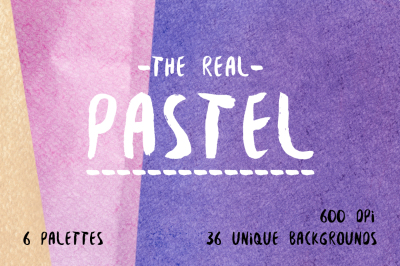 The real pastel backgrounds