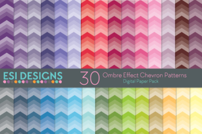 50% off new line - Ombre Effect Digital Paper Pack