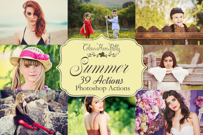 Summer Actions for Photoshop