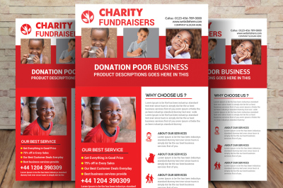 Charity Fundraisers Flyer