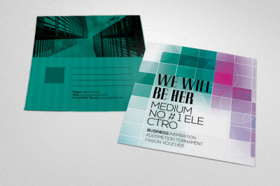 Business Corporate Post Card