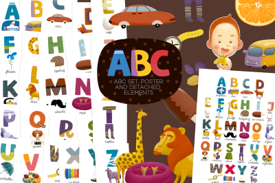 ABC and poster