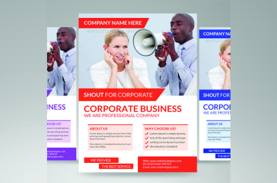 corporate flyer