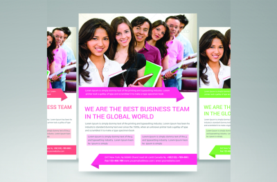 corporate business flyer