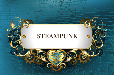 Patterned Nameplate ( Steampunk )