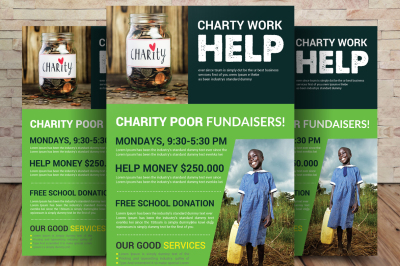 Charity Fundraisers Flyer