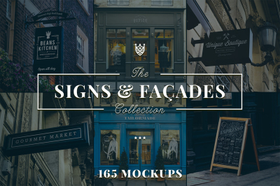 165 Signs & Facades Collection
