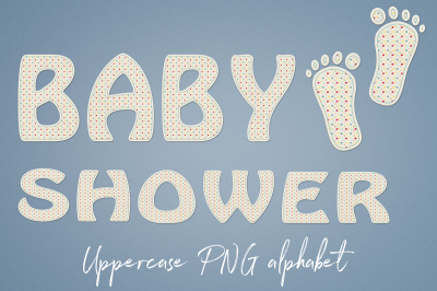 Baby Alphabet Clipart
