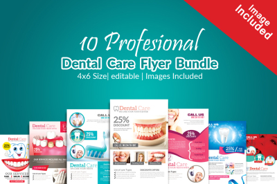 10 Professional Dental Flyer Bundle