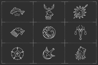 Game of Thrones - Emblems