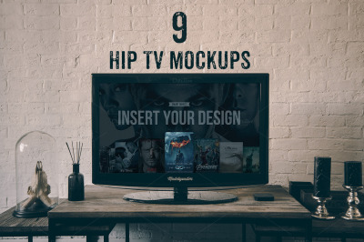 9 Hip TV mockups