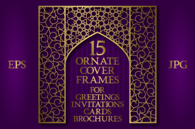15 ornate cover frames