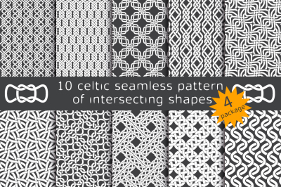 10 celtic patterns. Package 4