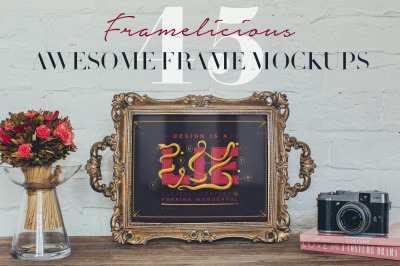 Framelicious! 45 Frame Mockups