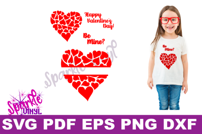 Svg Valentine Toddler girl kids shirt outfit valentine svg designs printable or cut file for cricut or silhouette dxf eps png pdf