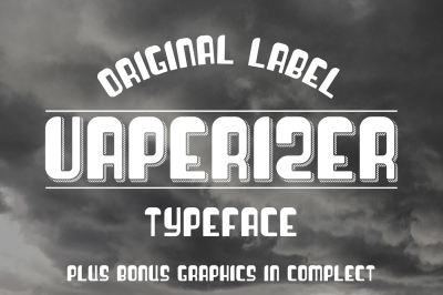 Vaperizer Typeface + Bonus