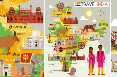 India Travel Set