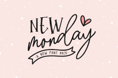 New Monday | Font Pack