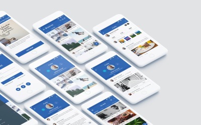 Complete Android UI kit for Photo Sharing App